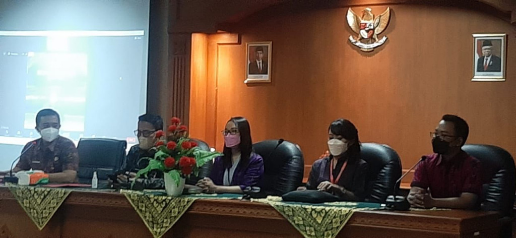 Badan Kepegawaian dan Pengembangan Sumber Daya Manusia Kabupaten Badung melaksanakan Sosialisasi Penyusunan SKP berdasarkan Permenpan Nomor 8 Tahun 2021 tentang Sistem Manajemen Kinerja PNS.
